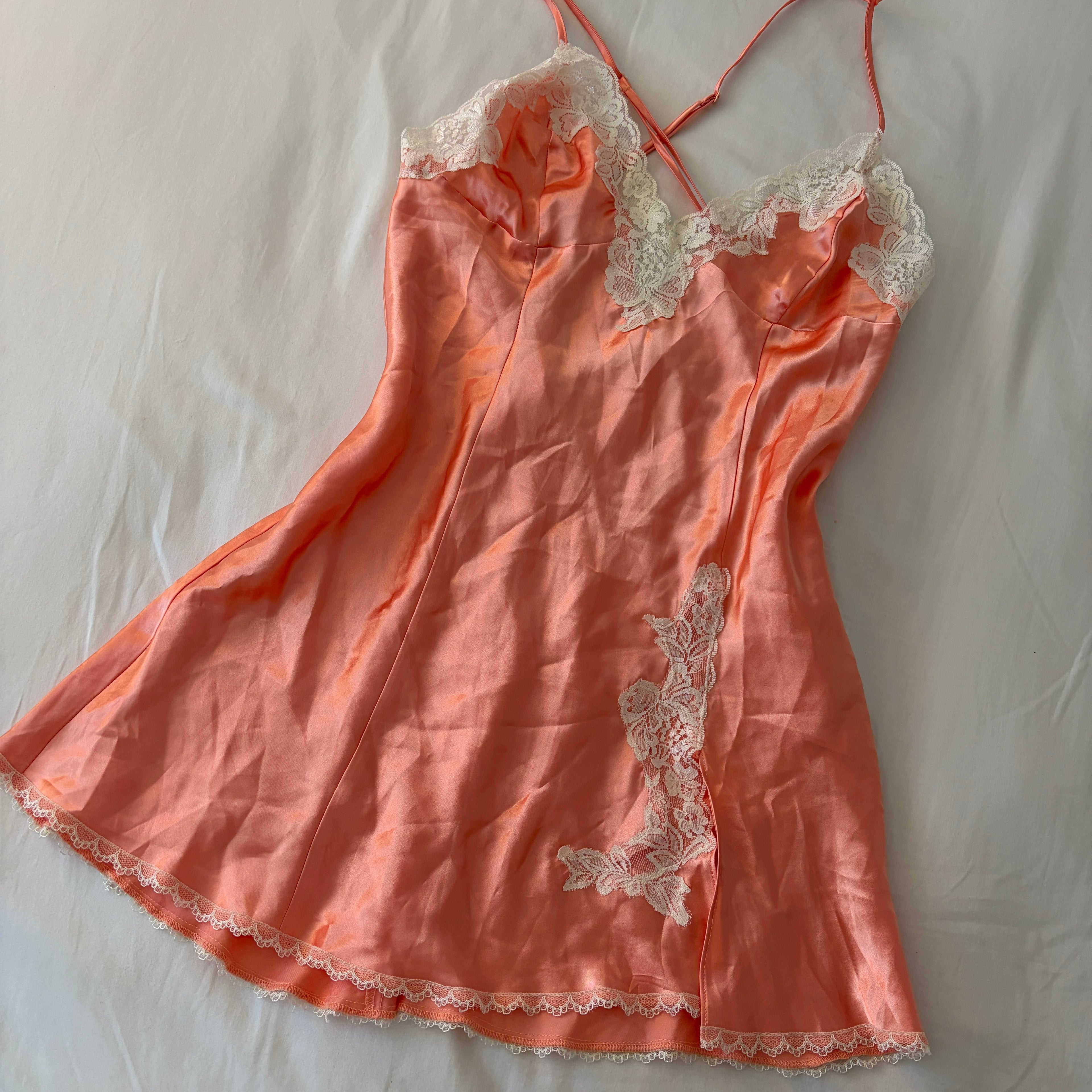 Sunset dream lace slip dress