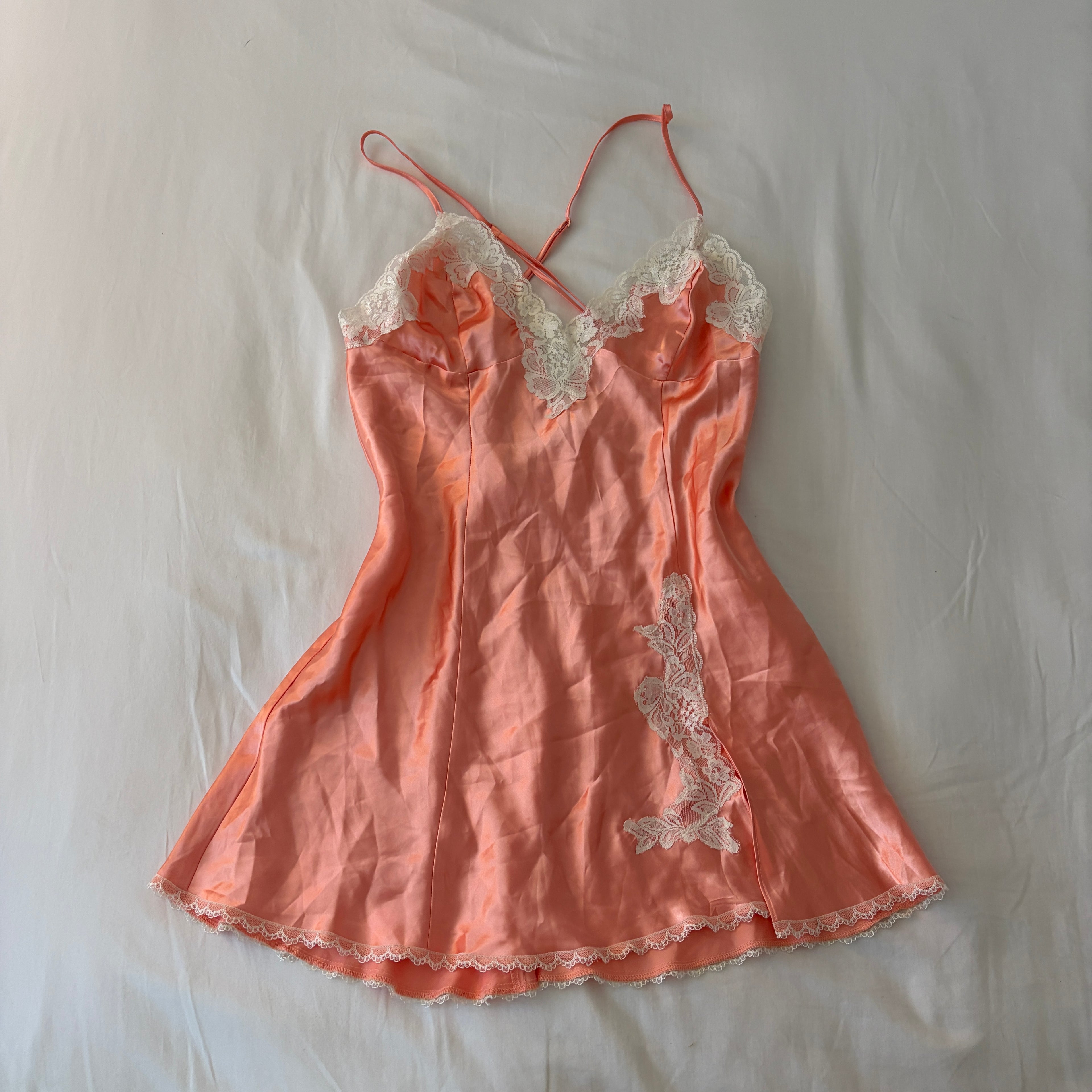 Sunset dream lace slip dress