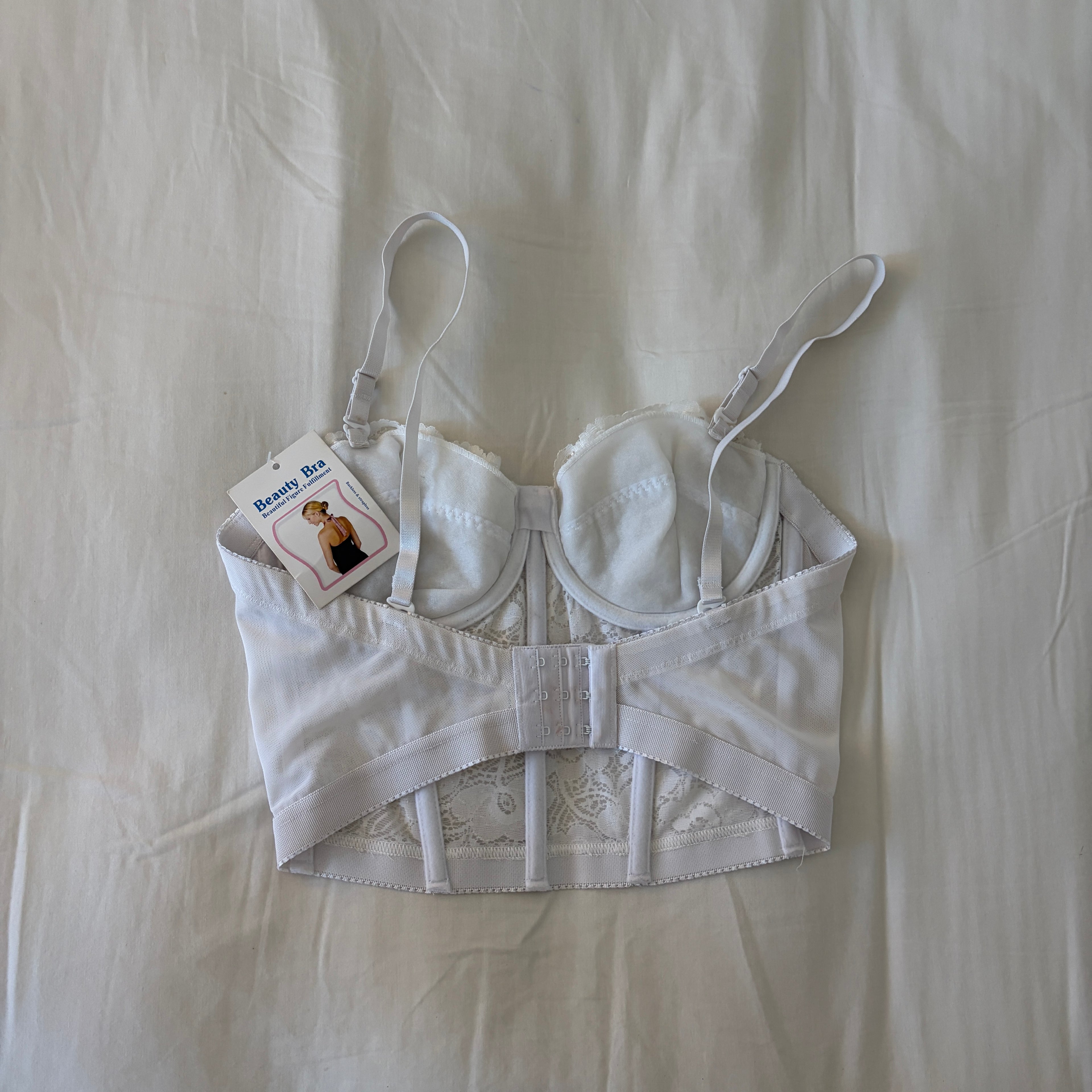 Nwt vintage corset bra top