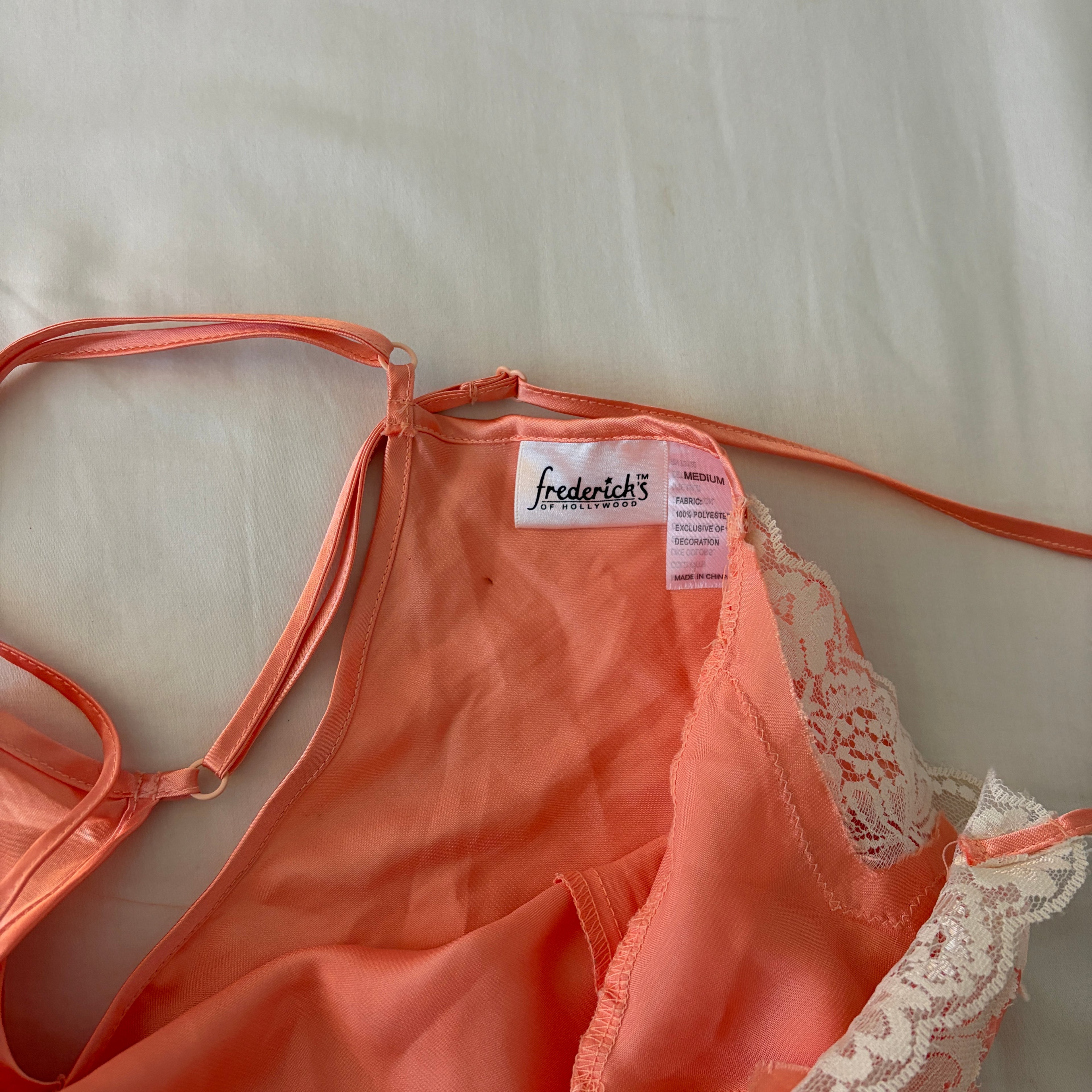 Sunset dream lace slip dress