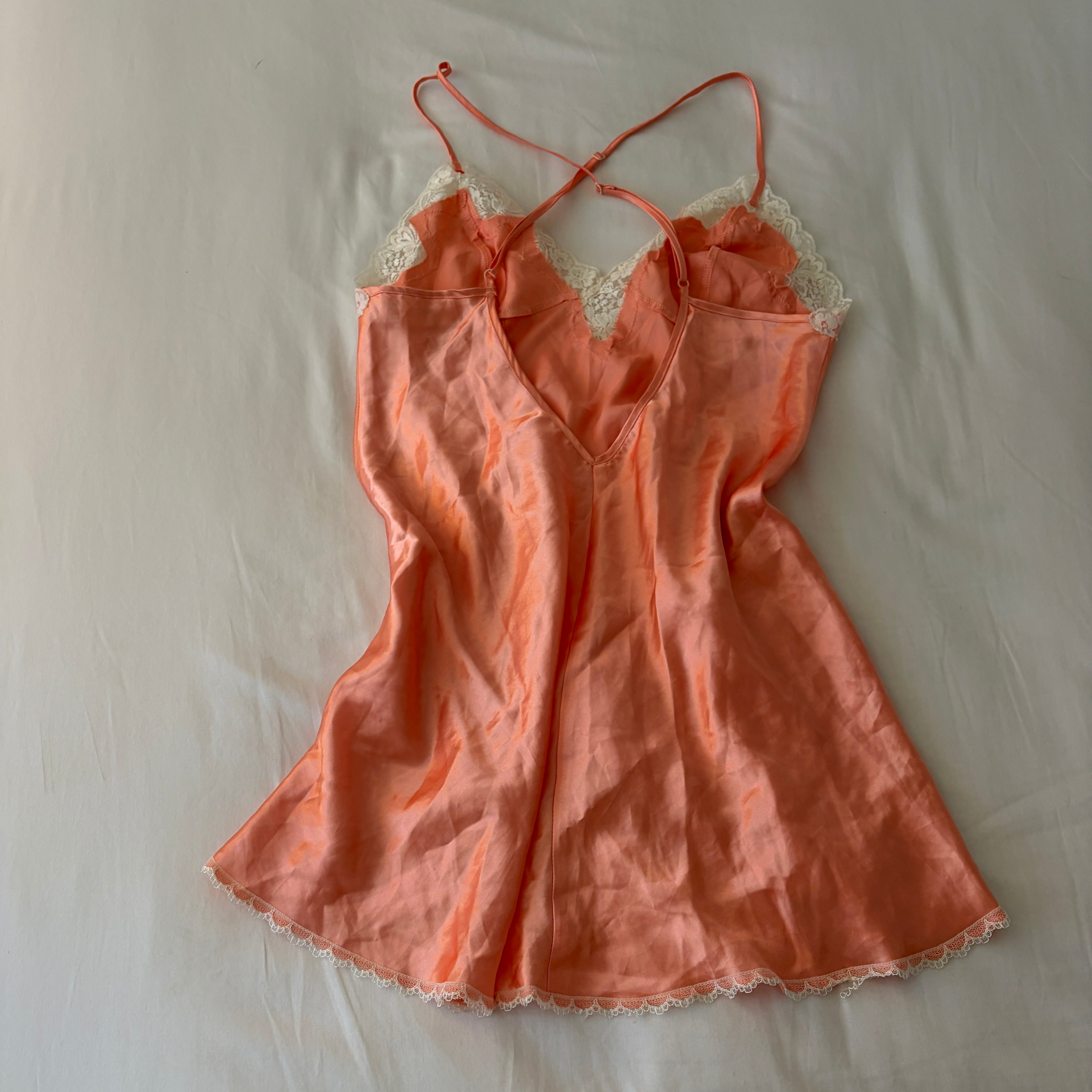 Sunset dream lace slip dress